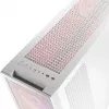 PC Case MODECOM VOLCANO EXPANSE T APEX ARGB MIDI White — tempered glass, ARGB, USB-C, supports micro‑ATX, GPU up to 430 mm