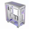 PC case MODECOM Volcano Perun Apex ARGB white — Midi Tower, tempered glass, ARGB, USB-C, supports micro ATX, GPU up to 39 cm
