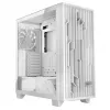 PC case MODECOM Volcano Perun Apex ARGB white — Midi Tower, tempered glass, ARGB, USB-C, supports micro ATX, GPU up to 39 cm