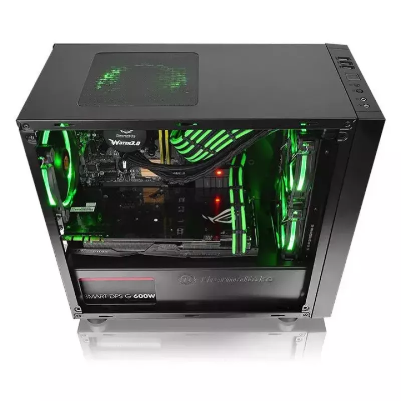 PC Case Thermaltake Versa H17 Window Micro Tower Black