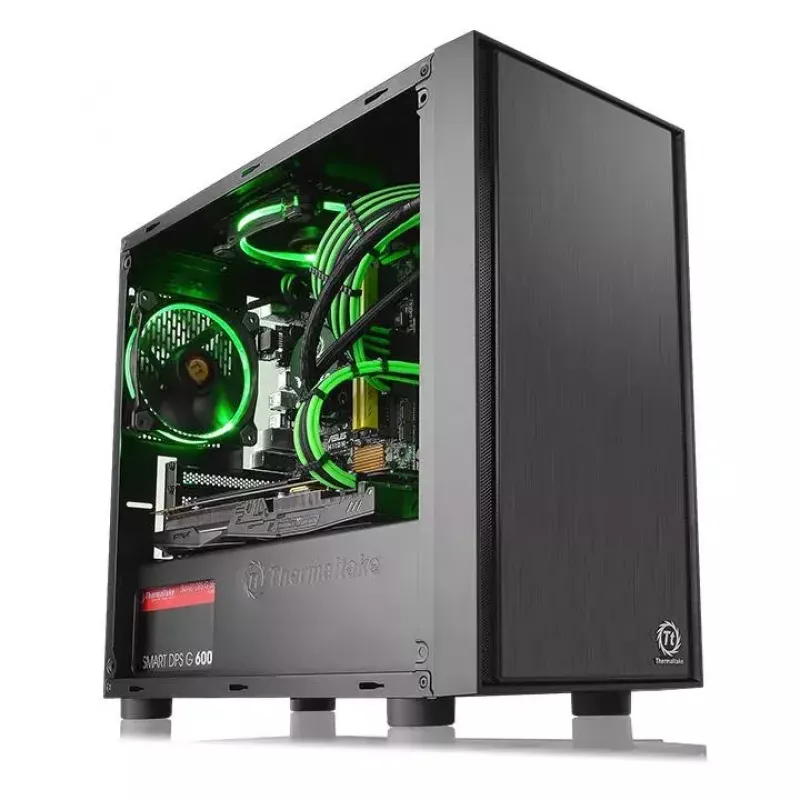 PC Case Thermaltake Versa H17 Window Micro Tower Black