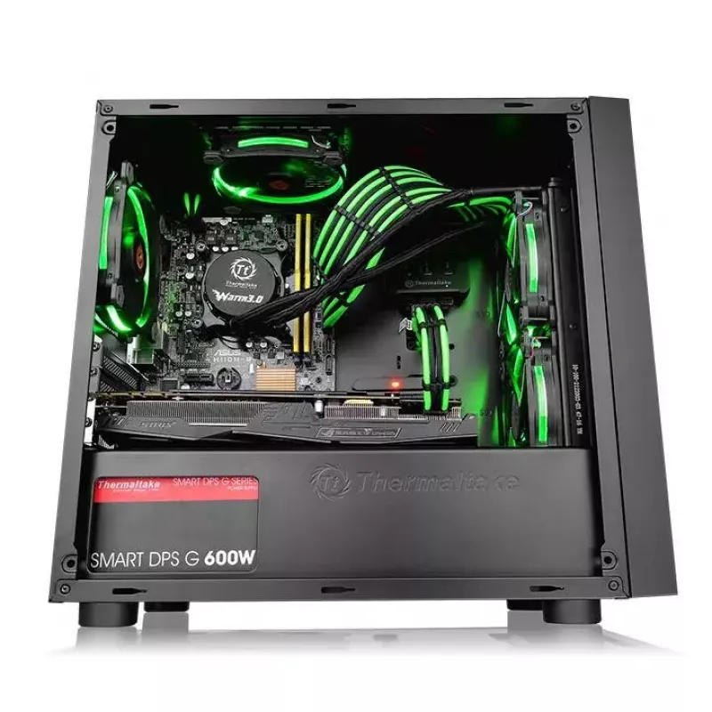PC Case Thermaltake Versa H17 Window Micro Tower Black