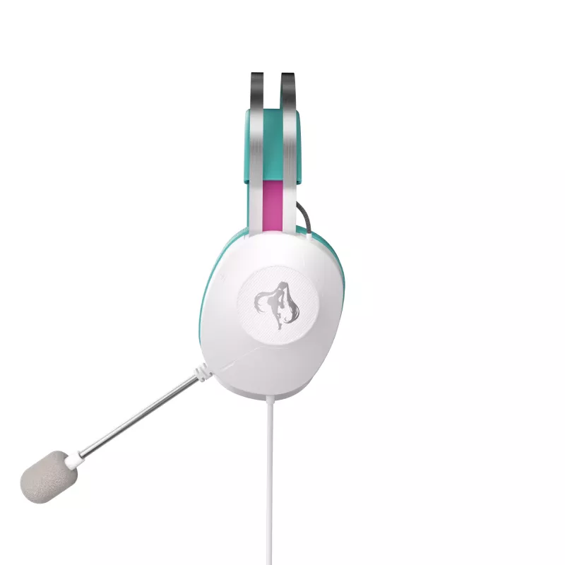 ASUS TUF Gaming H1 Gen II Hatsune Miku Edition Headset Wired Head-band USB Type-A Pink, Turquoise, White