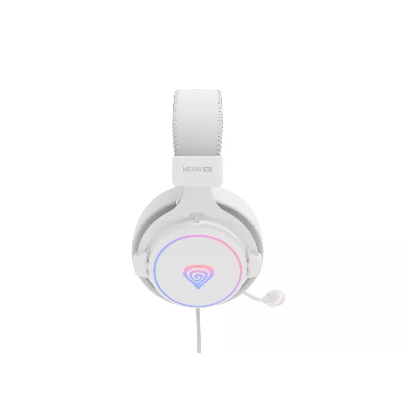 GENESIS Neon 764 Headset Wired Head-band Gaming USB Type-A White