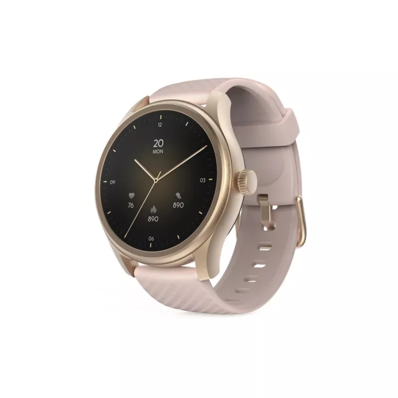 Hama Smartwatch 5010, Sleep Monitoring, Round, Waterproof, 1.38in, Rose (00178616)