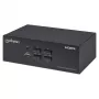 KVM Switch Manhattan 4-Port 4K@30Hz USB-A Audio Mic