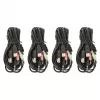 KVM Switch Manhattan 4-Port 4K@30Hz USB-A Audio Mic