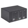 KVM Switch Manhattan 2-Port 4K HDMI USB Audio Control 2 Computers