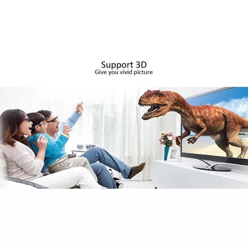 Techly Splitter HDMI 2.0 4K UHD 3D 8-way, HDMI, 8x HDMI, 3840 x 2160 pixels, Black, Aluminium, 4K Ultra HD