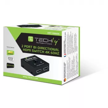 Video Switch HDMI Techly 108606