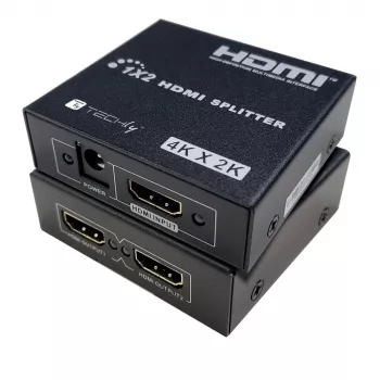 Video Splitter Techly IDATA HDMI-4K230 2x HDMI 3840x2160 Black