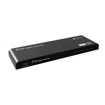 Techly IDATA HDMI2-4K8HDR video splitter HDMI 8x HDMI