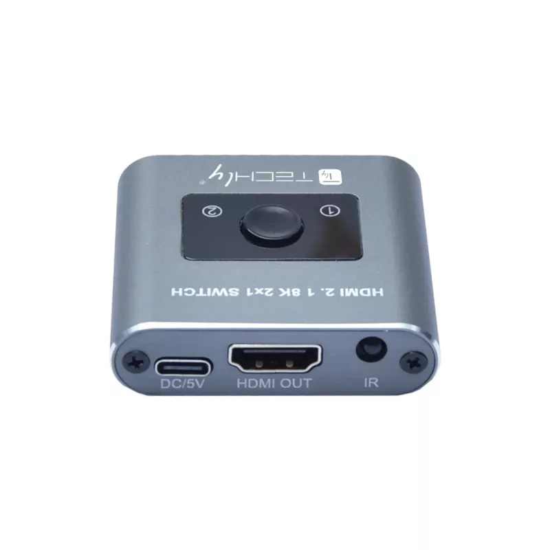 Video Switch Techly IDATA HDMI-2128KT HDMI 60Hz 2m 5V 1A