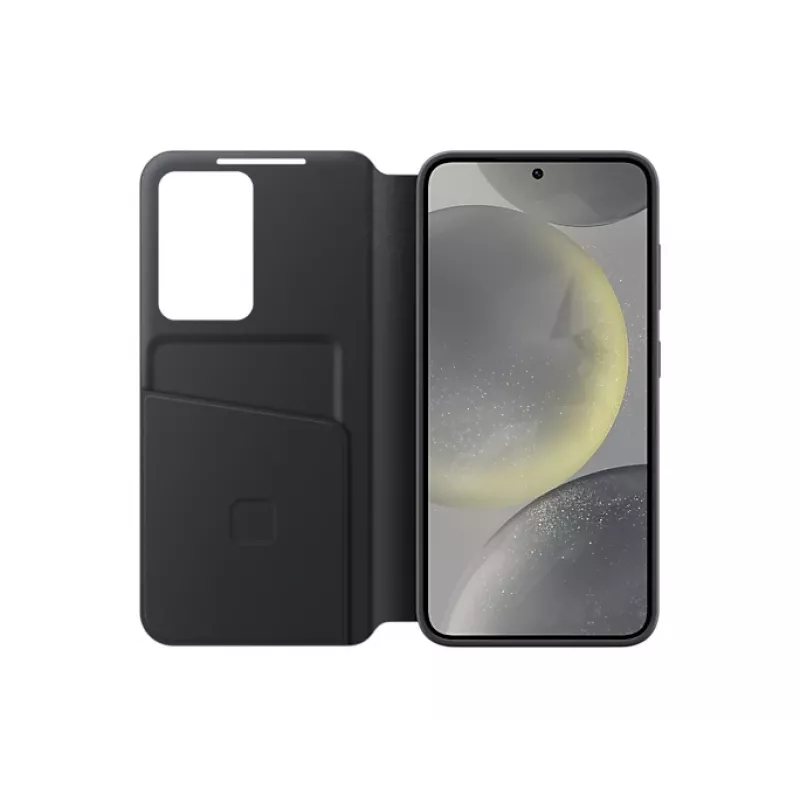 Wallet case Samsung Galaxy S24 Black 6.2 inch 1 card pocket
