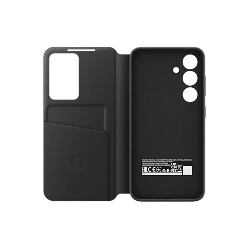 Wallet case Samsung Galaxy S24 Black 6.2 inch 1 card pocket