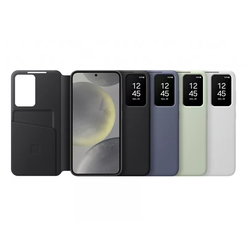 Wallet case Samsung Galaxy S24 Black 6.2 inch 1 card pocket