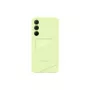 Cover phone case AVM EF-OA356 for Samsung Galaxy A35, fits 16.8 cm (6.6 inch) screen, lime, 1 card pocket