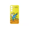 Cover Samsung Keith Haring Flipsuit Case for S24 FE Yellow