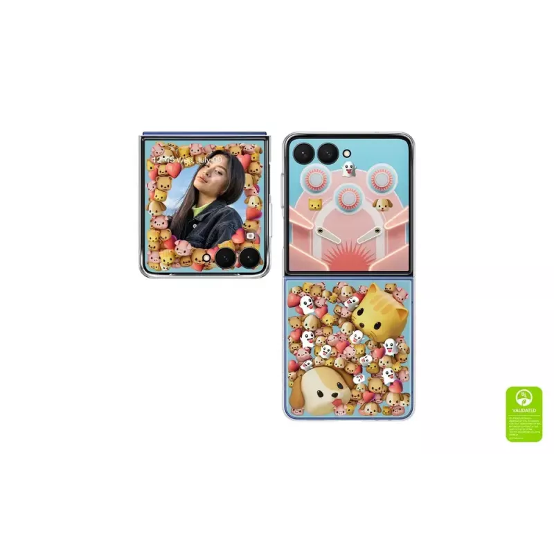 Cover Samsung Galaxy Z Flip7 Transparent Monochromatic