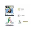 Cover Samsung Galaxy Z Flip7 Transparent Monochromatic