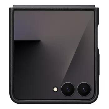 Protective case for Samsung Galaxy Flip7 by Samsung, model EF-VF766PBEGWW, black