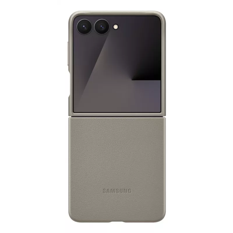 Protective Case for Samsung Galaxy Flip7 by Samsung, Model EF-VF766PJEGWW, Taupe