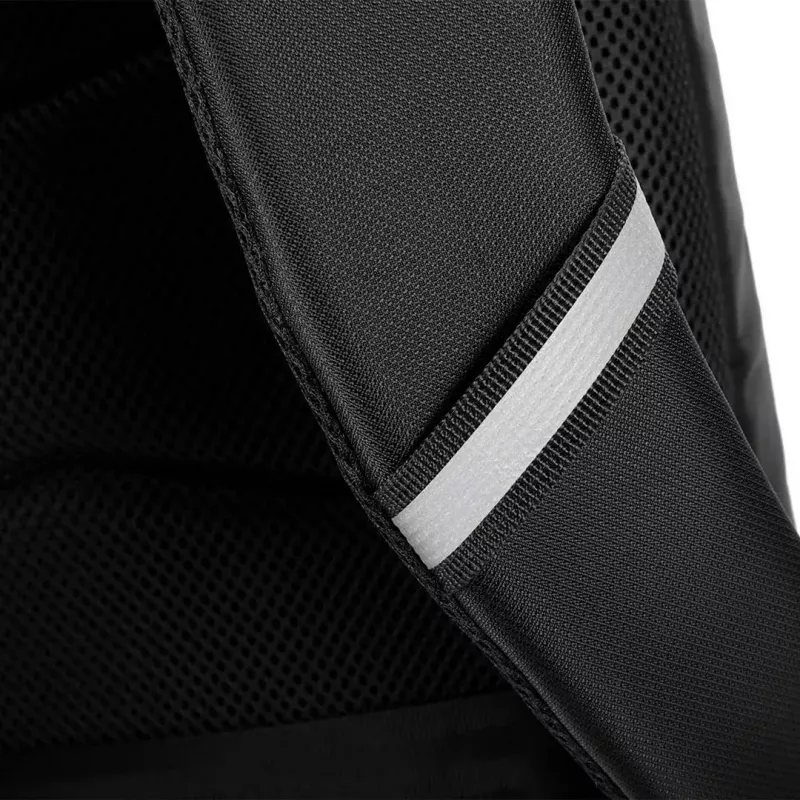 Laptop bag MODECOM Active 15 PLE‑MC‑ACTIVE‑15 for 15.6-inch laptops, 8GB RAM (label) — eco leather, black, zip closure, USB port