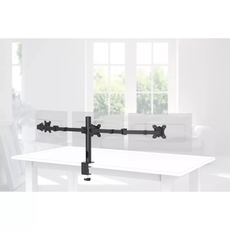 Hama 00118495 monitor mount / stand 68.6 cm (27 inch) Desk Black