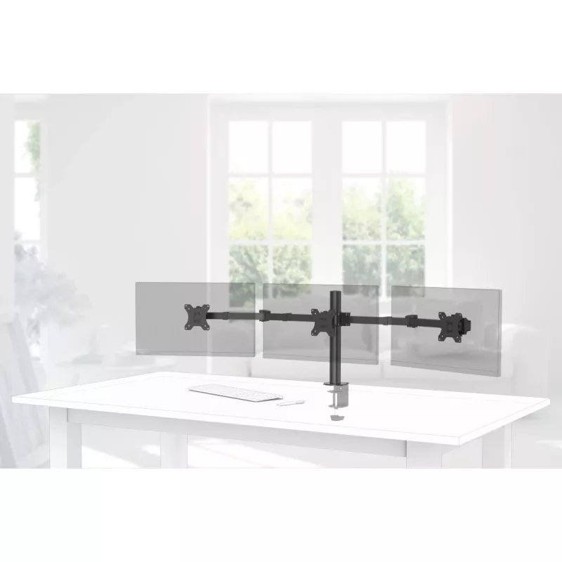 Hama 00118495 monitor mount / stand 68.6 cm (27 inch) Desk Black