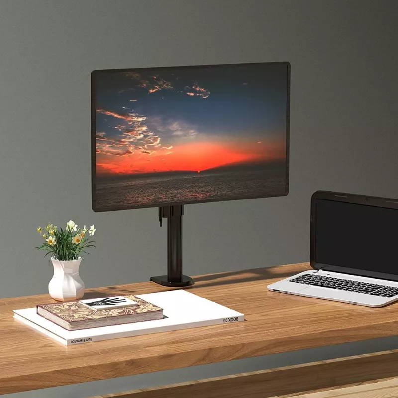 Monitor Mount Techly ICA-LCD-500BK 76.2 cm (30 inch) Desk Black