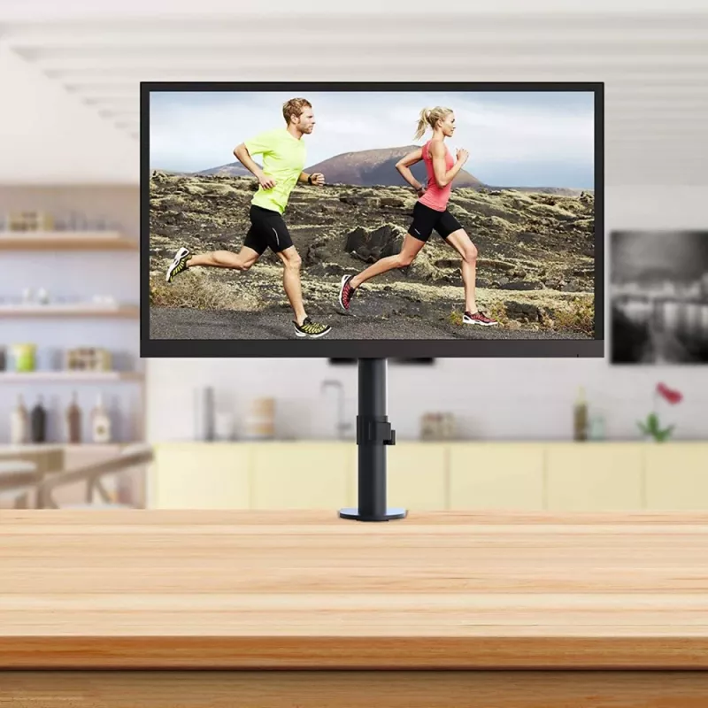Monitor Mount Techly ICA-LCD-500BK 76.2 cm (30 inch) Desk Black
