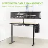 Techly 13-24 inch Desk Stand for 3 Monitors with Terminal” ICA-LCD 482-T