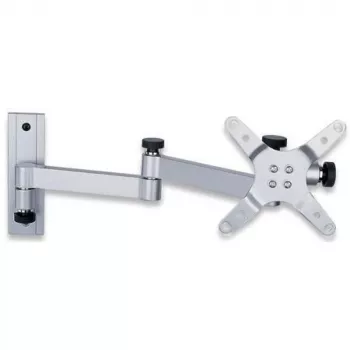 Techly 13-30 inch Wall Bracket for LED TV LCD Tilting 3 Joints Silver” ICA-LCD 104