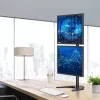 Techly ICA-LCD 2520V monitor mount / stand 68.6 cm (27 inch) Desk Black