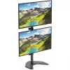 Techly ICA-LCD 2520V monitor mount / stand 68.6 cm (27 inch) Desk Black