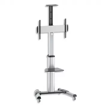 Techly Floor Support Trolley for LCD / LED / Plasma 37-70 with Shelf ” ICA-TR15