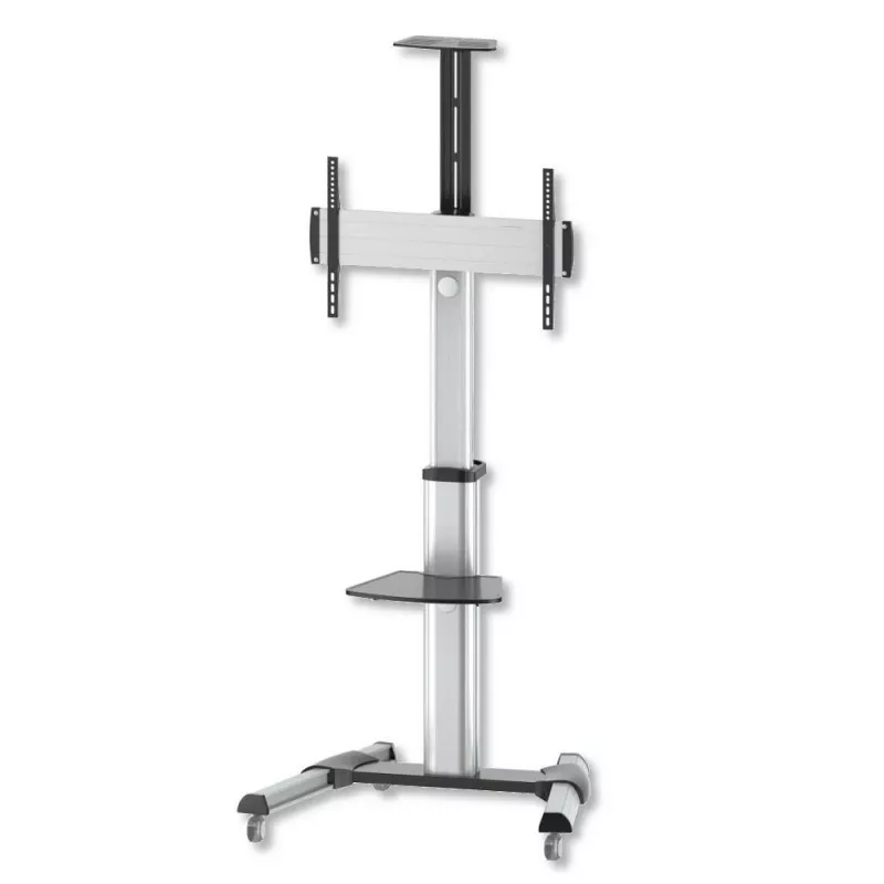 Techly Floor Support Trolley for LCD / LED / Plasma 37-70 with Shelf ” ICA-TR15