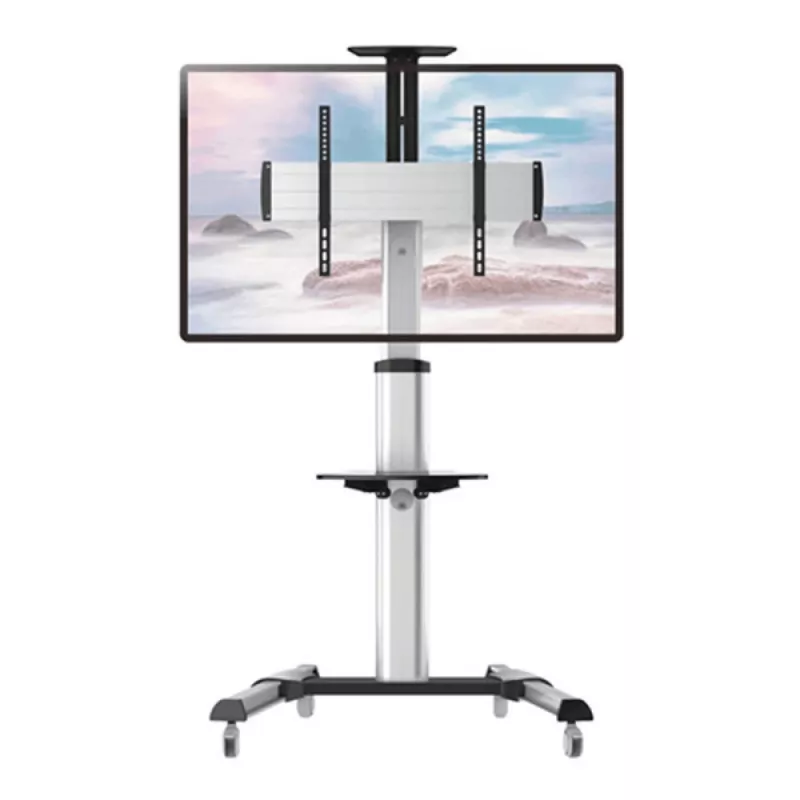 Techly Floor Support Trolley for LCD / LED / Plasma 37-70 with Shelf ” ICA-TR15