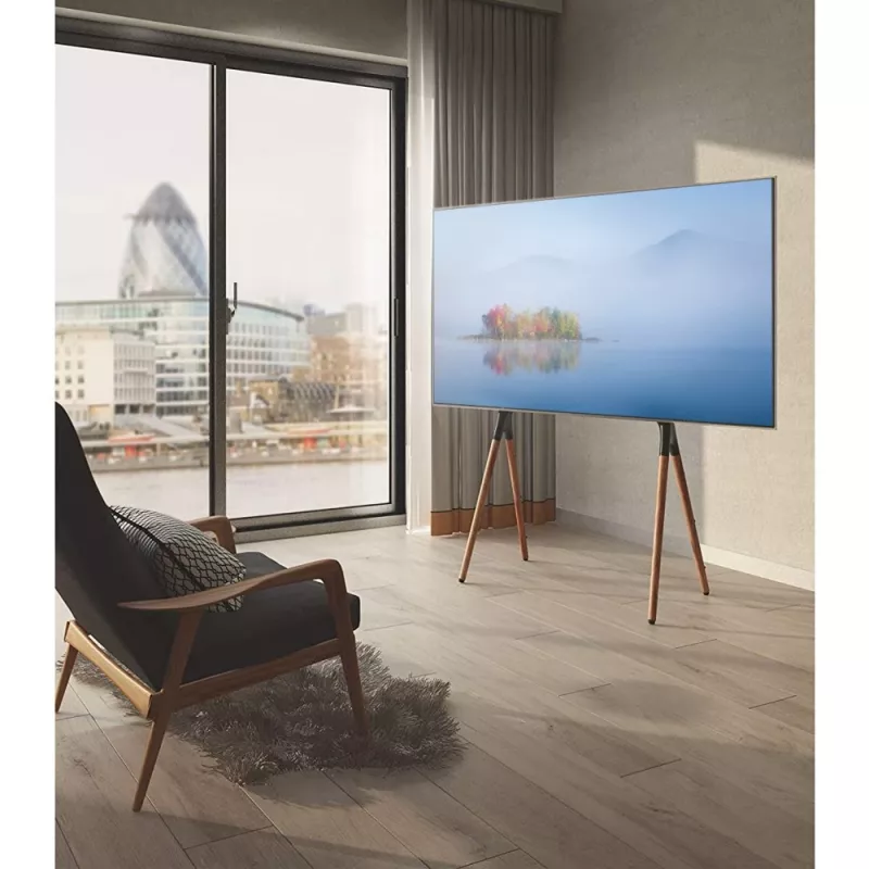 Techly Floor Stand for LCD/LED/Plasma TV 49-70 inch Tripod Style