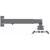 Manhattan Projector Mount, Ceiling or Wall, Tilt & Swivel, Height Range: 43-65cm, Max 20kg, Black, Lifetime Warranty
