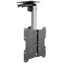 Techly Fold-Up Retractable Ceiling Mount for TV LED/LCD 17 inch-37 inch Black