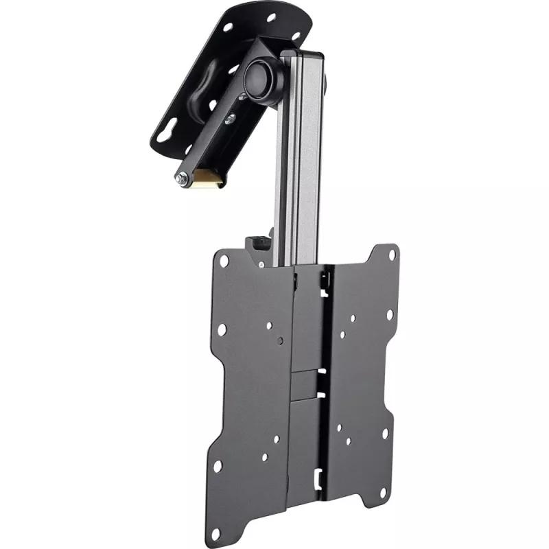 Techly Fold-Up Retractable Ceiling Mount for TV LED/LCD 17 inch-37 inch Black