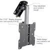 Techly Fold-Up Retractable Ceiling Mount for TV LED/LCD 17 inch-37 inch Black
