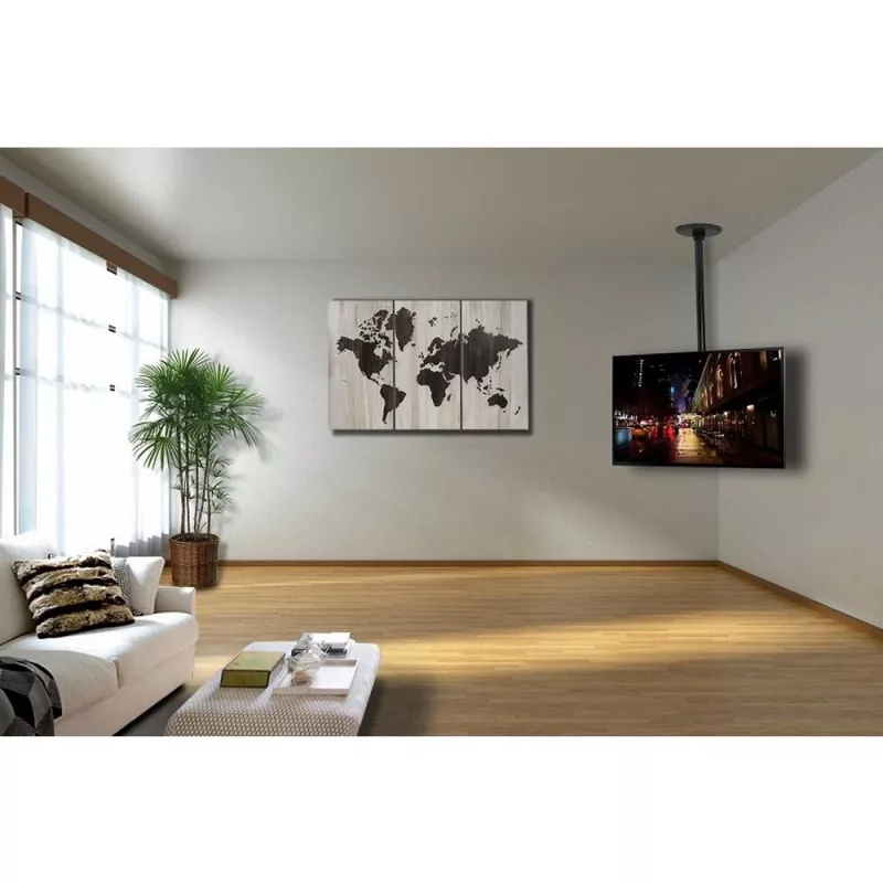 TV Mount Techly ICACPLB906 94 cm (37 inch) Black