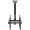 Techly Telescopic Universal Ceiling Support for 2 TV LED LCD 32-55 inch ICA-CPLB 944D
