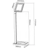 Tablet Security Enclosure Techly ICA-TBL-1501 25.6 cm 10.1 inch White