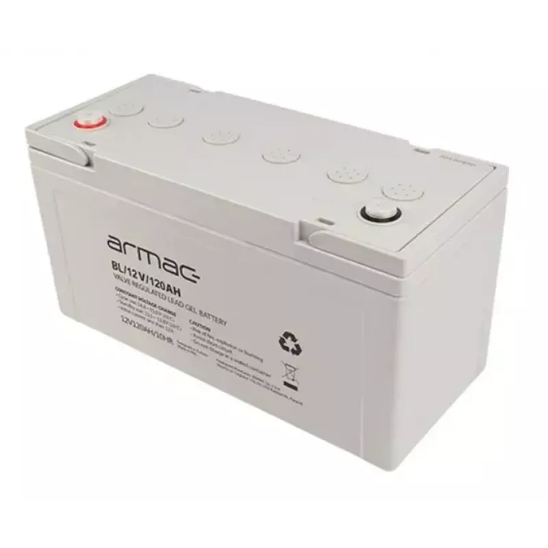 Sealed VRLA gel battery ARMAC BL/12V/120AH — 12 V 120 Ah, long-life