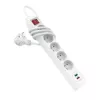 Hama 44133758 power extension 1.4 m 5 AC outlet(s) Indoor White