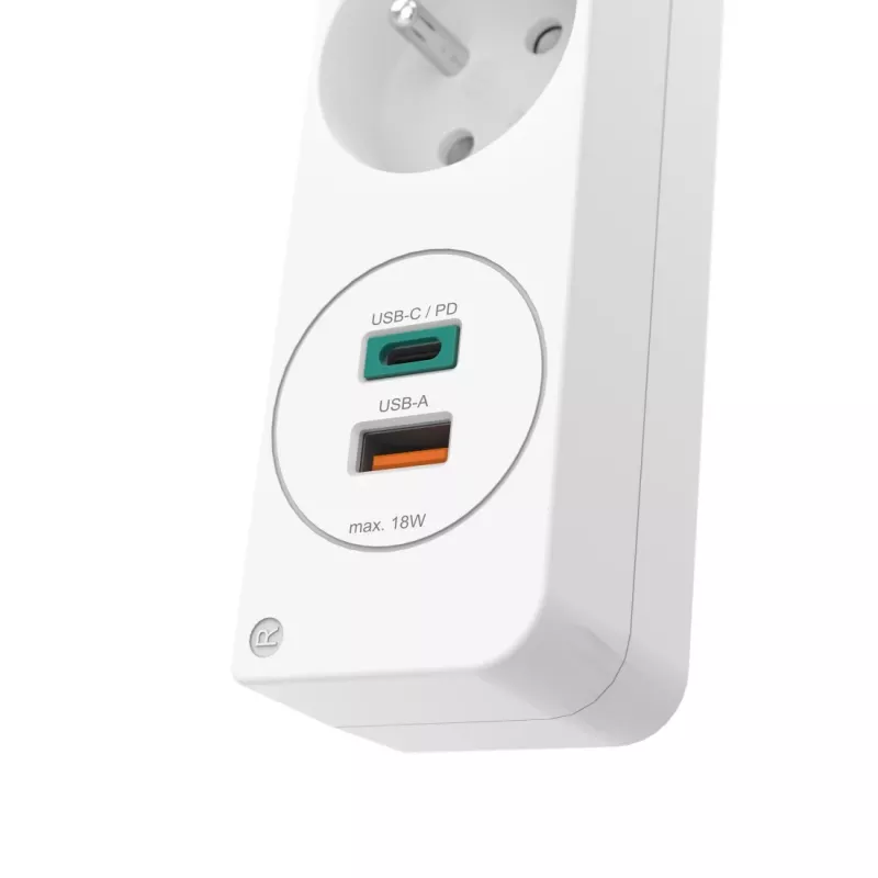 Hama 44133758 power extension 1.4 m 5 AC outlet(s) Indoor White