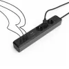 Hama 00223192 power extension 1.4 m 3 AC outlet(s) Indoor Black, Grey